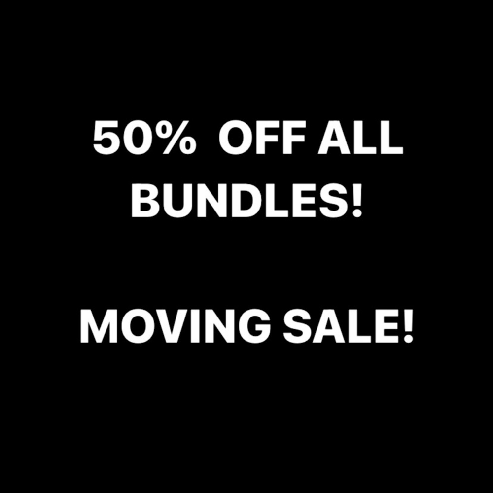 Everything must go!
